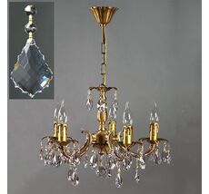 Хрустальная люстра Ambiente Ambient 2226/5 AB New Leaf_BZ