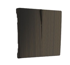 Набор клавиш для выключателя двухклавишного Overlay Switch WL12-SW-2G-CP a051060_WR