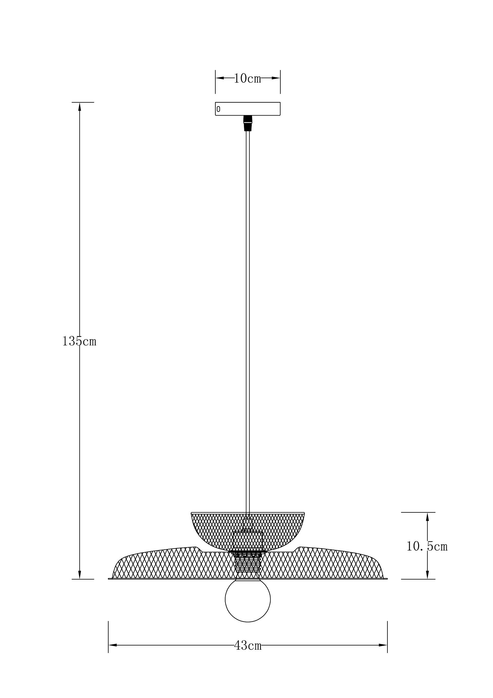 Подвесной светильник Arte Lamp CASTELLO A7066SP-1BK
