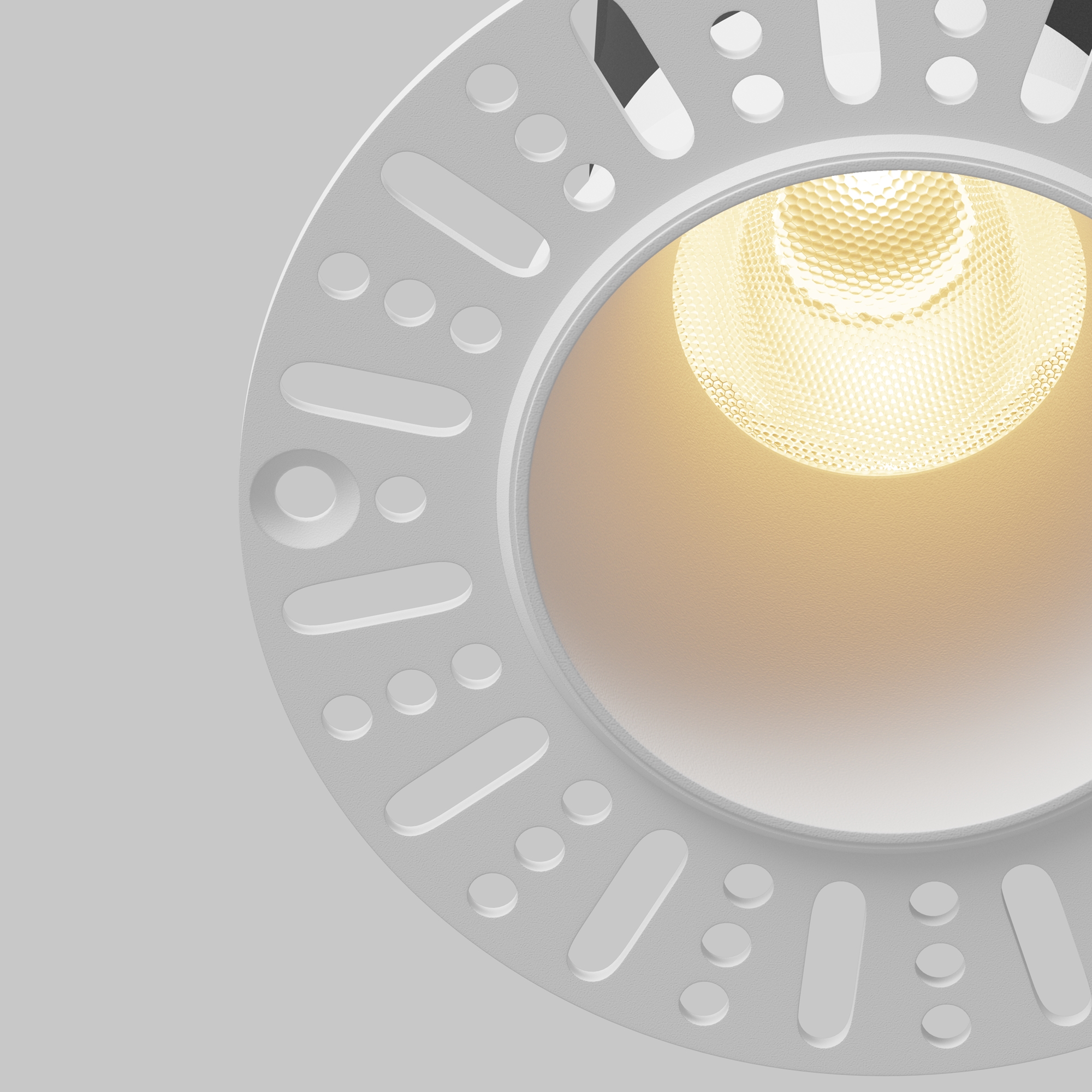 Встраиваемый светильник Maytoni Dip DL120-10W-2.7K-TRS-W_MY