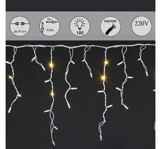 Гирлянда светодиодная Бахрома 5х0,6м 180LED Sneha A-510 WW/W FLASH_SN