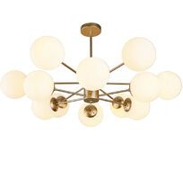 Потолочная люстра на штанге Escada 2110/12P Gold_ESC