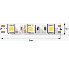 Светодиодная лента 12В 14.4Вт 3М IP66 цвет нейтральный белый SWG560-12-14.4-NW-66-M 00-00014782_SW