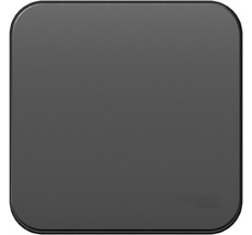 Выключатель накладной одноклавишный (антрацит) Systeme Electric BLNVA101016