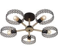 Потолочная люстра на штанге Escada 679/5P Black_ESC