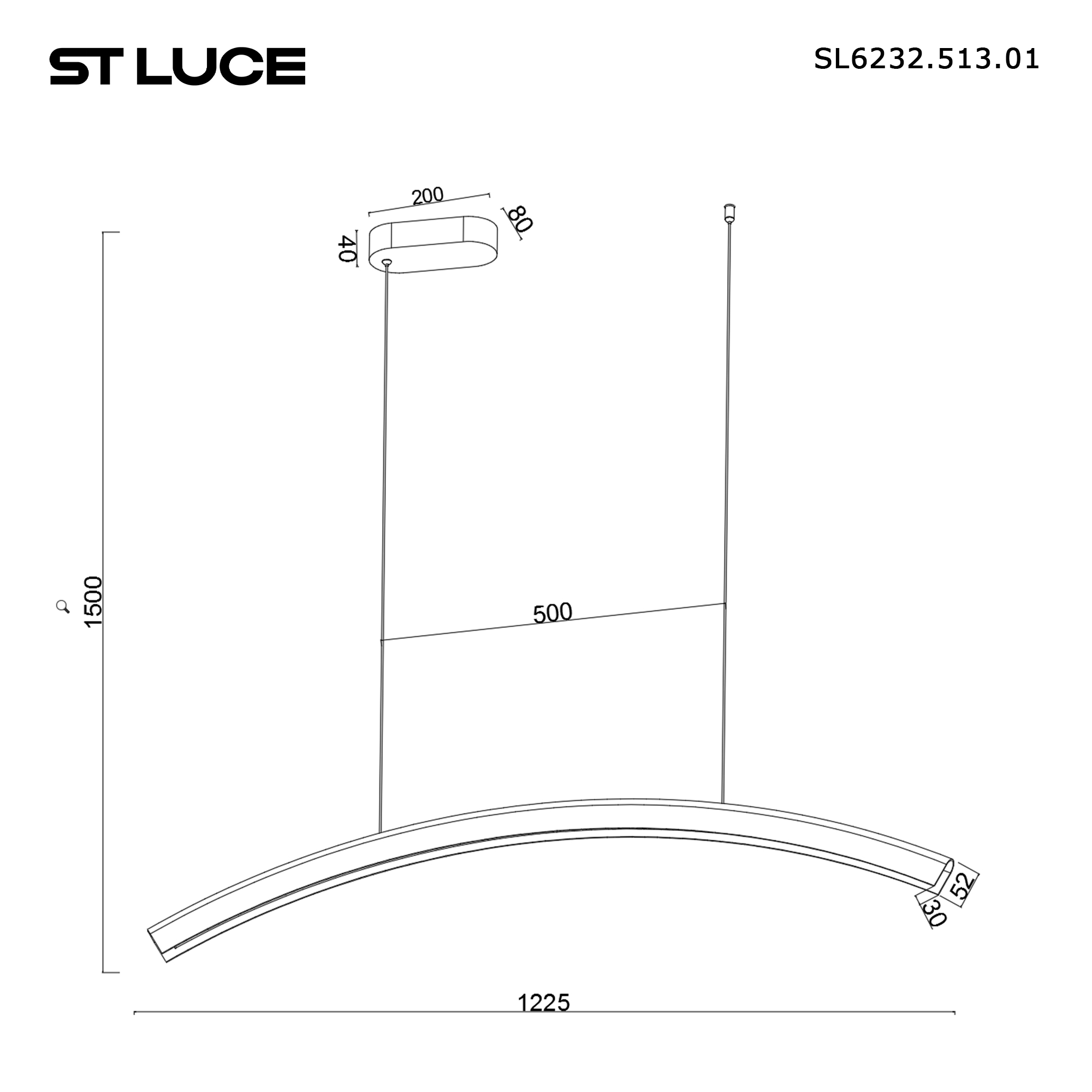 Подвесной светильник ST LUCE HARMONY SL6232.513.01