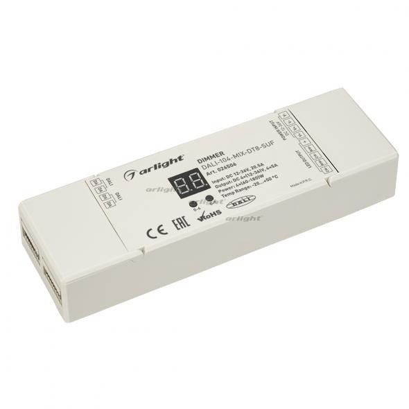 

INTELLIGENT ARLIGHT Диммер DALI-104-MIX-DT8-SUF (12-36V, 4х5А) 026506, 026506