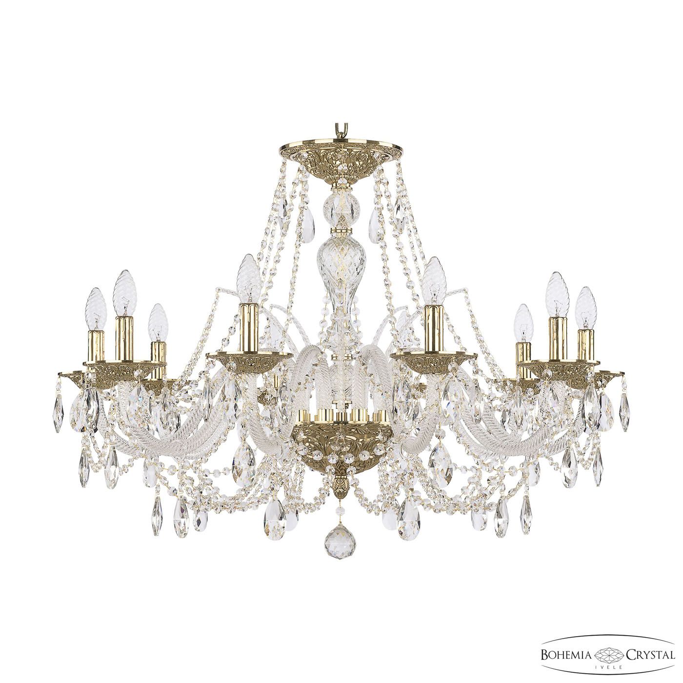

Хрустальная люстра Bohemia Ivele 1605/10/300 G, 1605/10/300 G