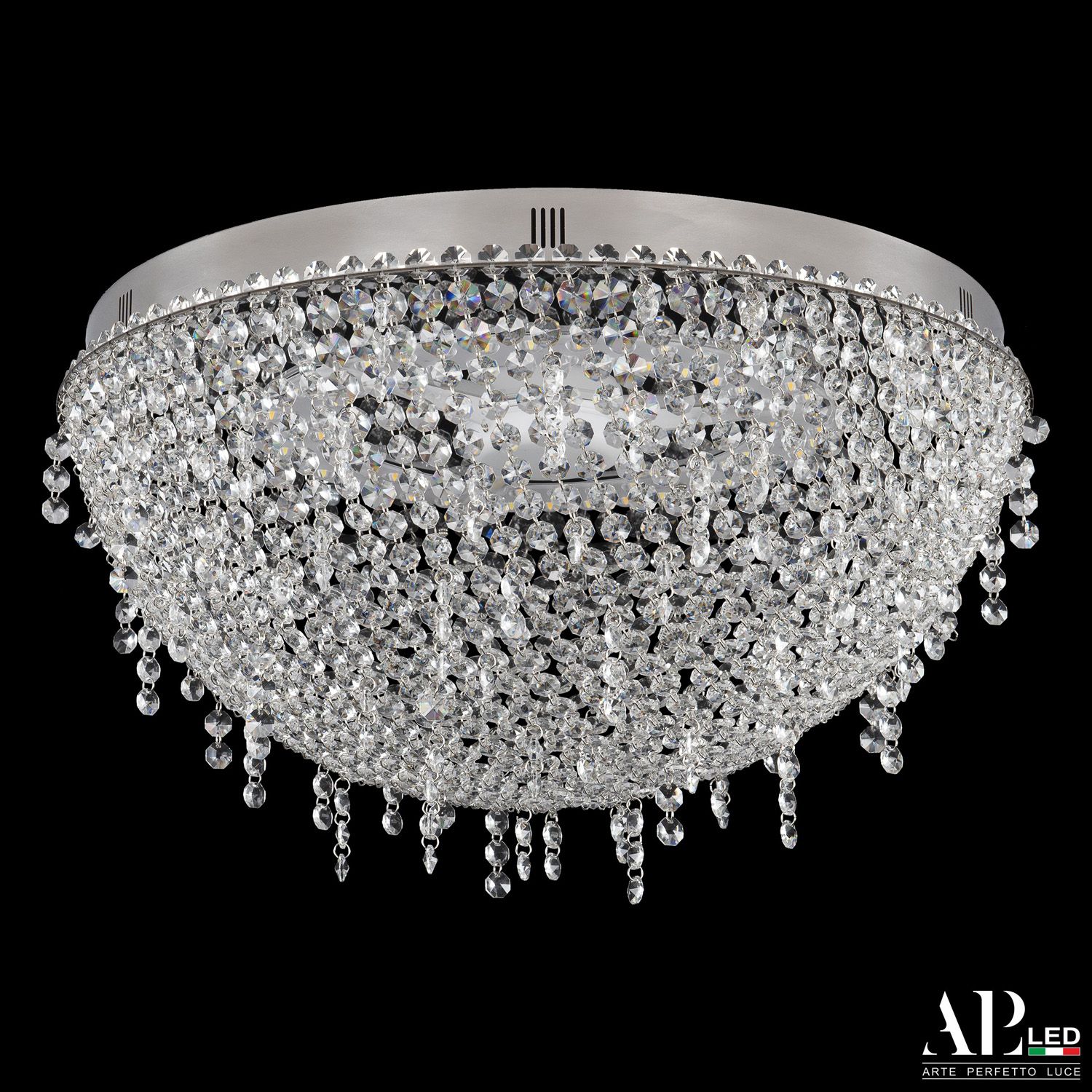Хрустальная люстра APL LED Sicilia SH501.2.50.D.LED-DIM.Ni