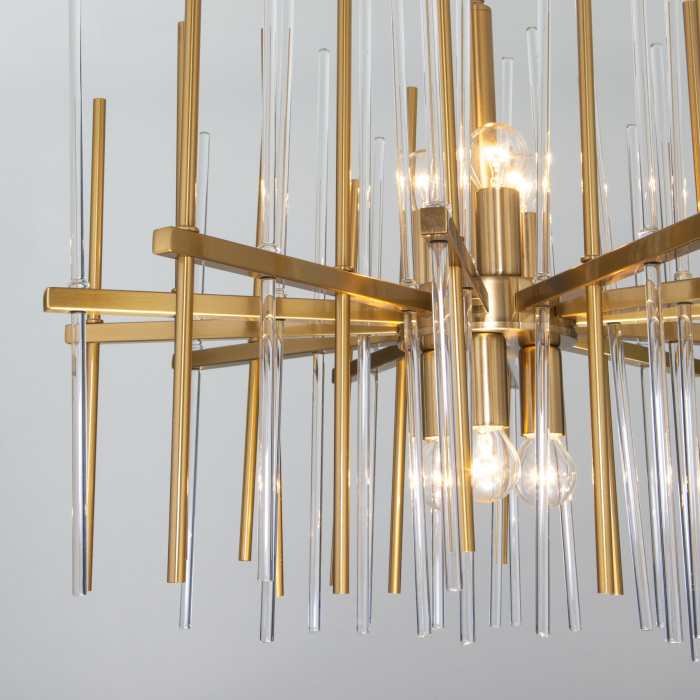 Подвесная люстра WiFi с управлением со смартфона 356/6 Bogate's 356/6 латунь_EU