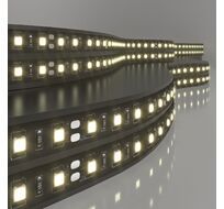 Лента светодиодная 24V 14,4W 60Led 5050 IP20 тёплый белый, Black, 5м a053682_ES
