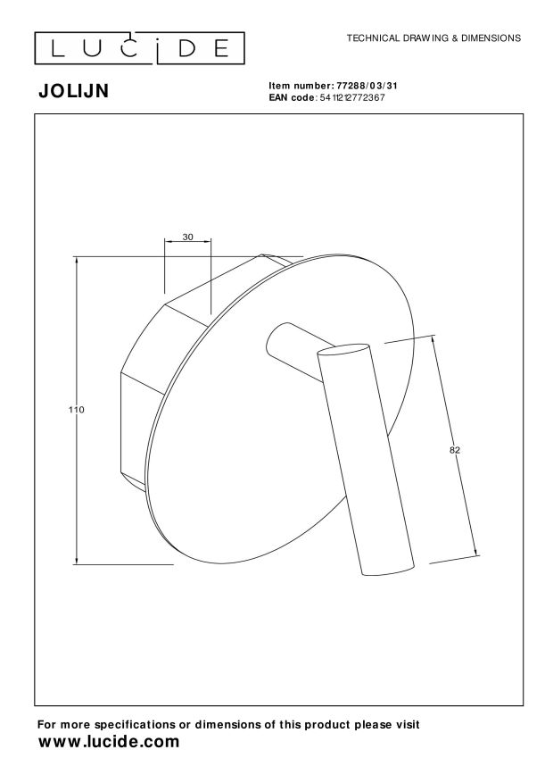 Спот Lucide JOLIJN 77288/03/31