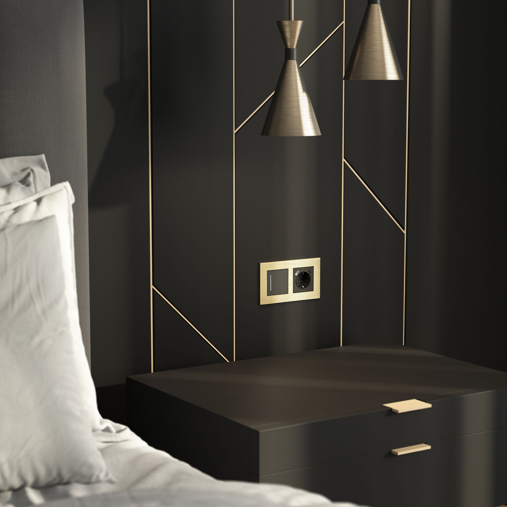 Рамка на 2 поста Werkel AluMax a066334_WR