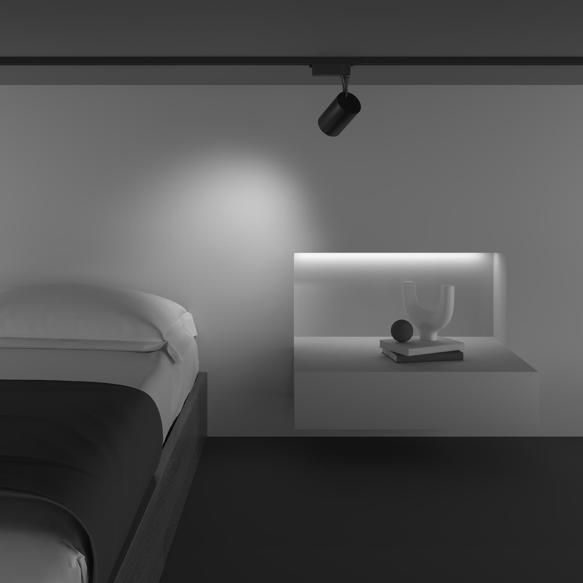 Трековый светильник Maytoni Technical Vuoro TR003-1-10W4K-M-B_MY