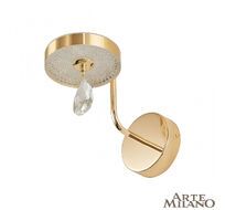 Настенный светильник Arte Milano Ferrara 272210/1B GD