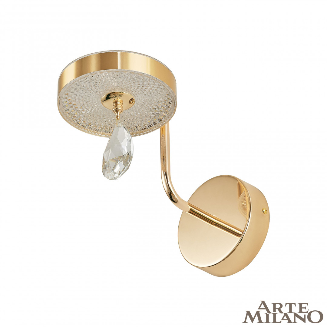 Настенный светильник Arte Milano Ferrara 272210/1B GD