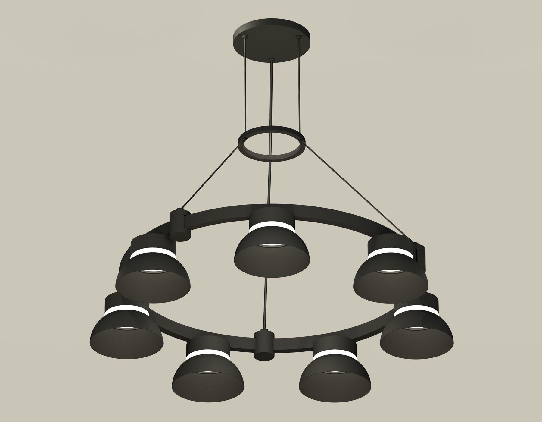 

Подвесная люстра Ambrella light Techno Ring Traditional DIY XR92051401, XR92051401