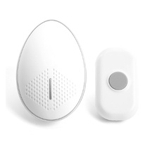 Звонок дверной электрический 36 мелодий белый 220V Feron 51153_FR