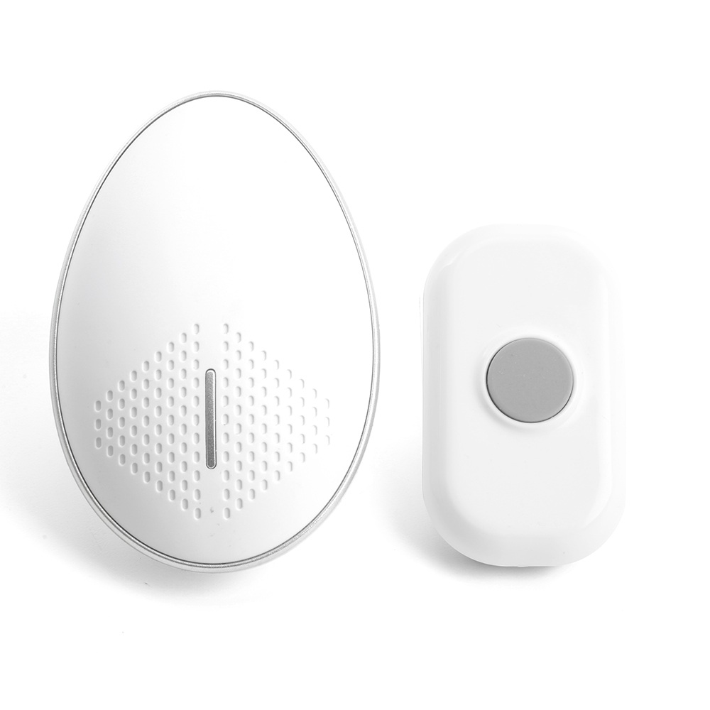 Звонок дверной электрический 36 мелодий белый 220V Feron 51153_FR