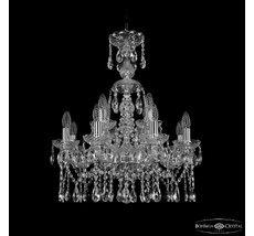 Хрустальная люстра Bohemia Ivele Crystal 1413/8+4/200/XL-66 Ni_BI