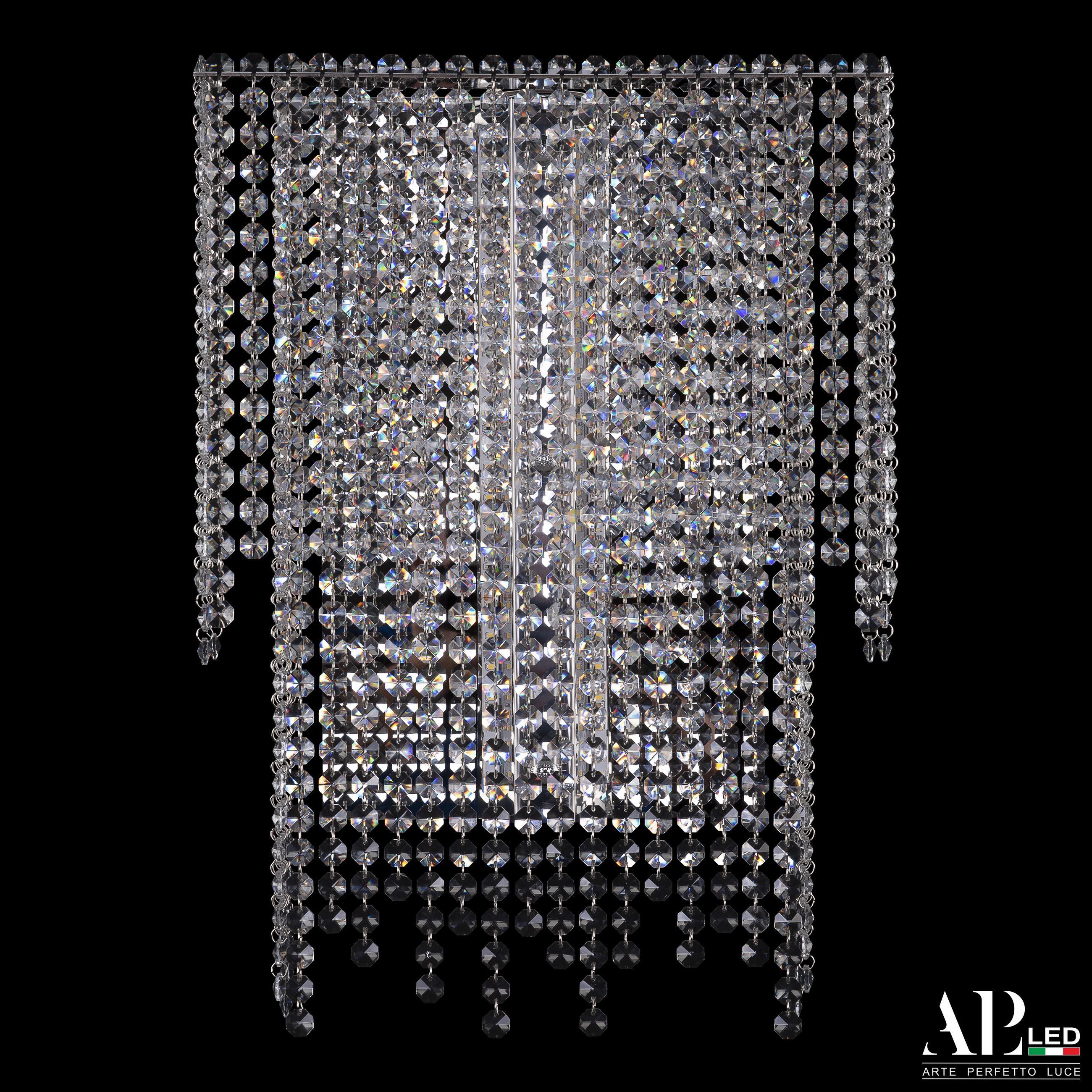 Настенный светильник APL LED Sicilia SH500.B3.35-50.B.Ni.4000_BI