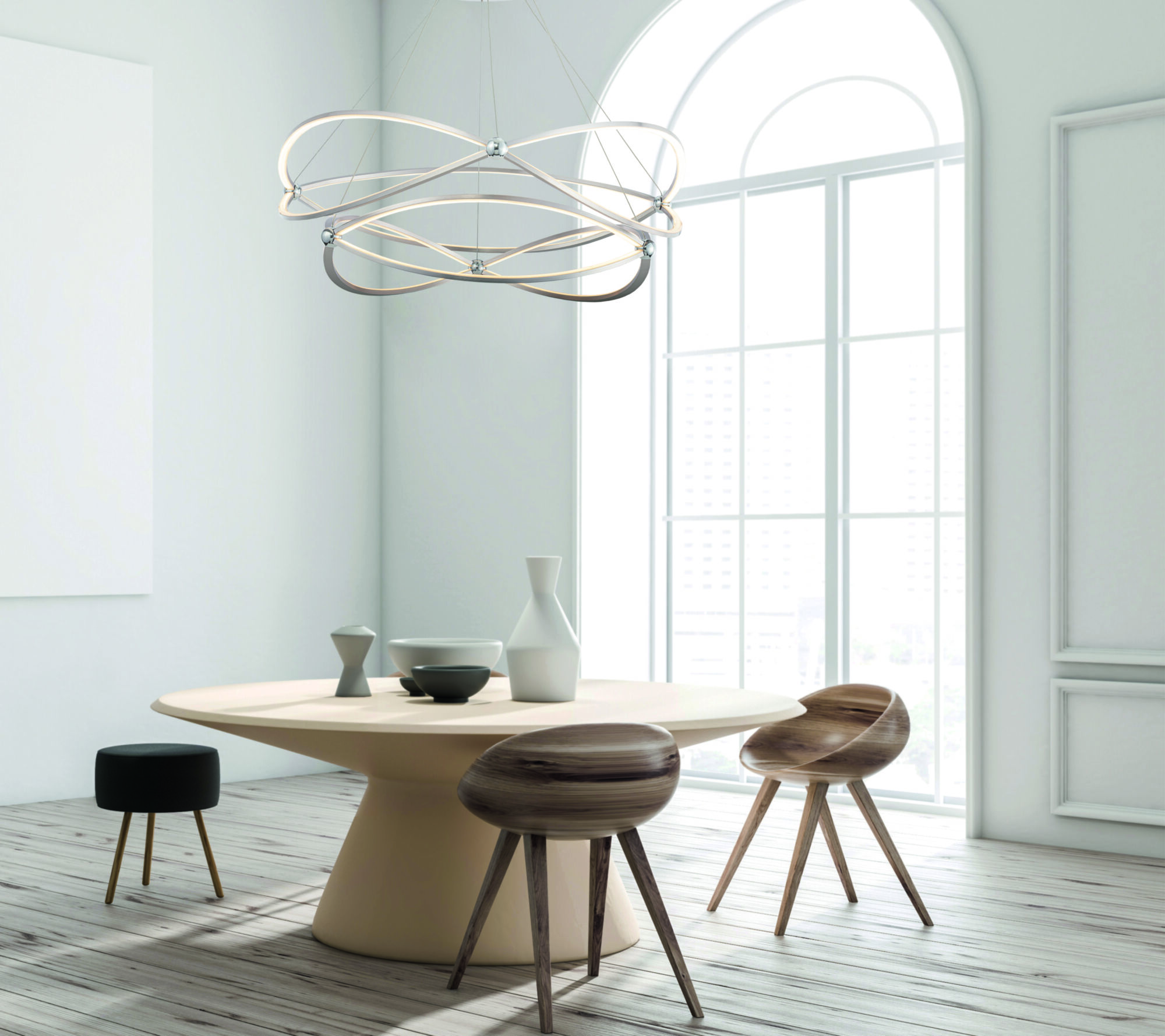 Подвесная люстра Maytoni Weave MOD062PL-L103CH3K_MY