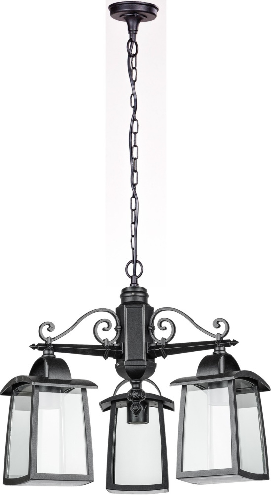 Уличный светильник подвесной IP44 Oasis Light 27370Cl 3 02 Bl_OL