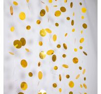 Гирлянда Нить с Пайетками 3м, Золотая LTC PTG-Gld-3.0m