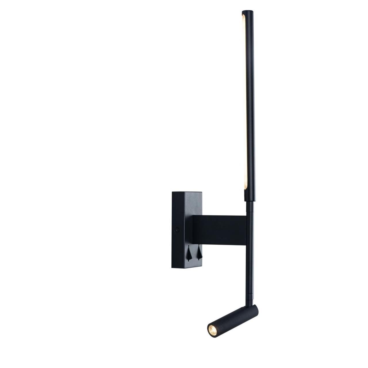 Настенный светильник Loft IT с подсветкой Stick 10012/6+3BK_LF