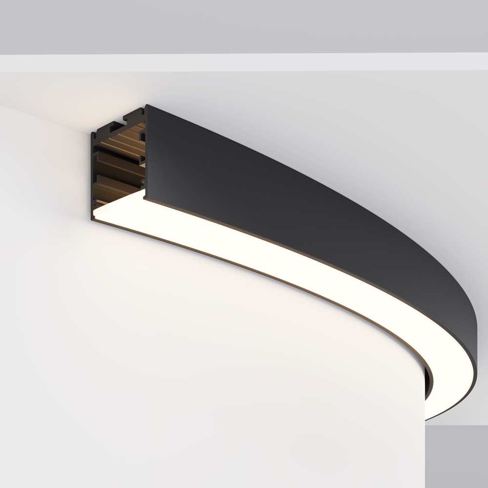 Радиусный профиль 35x35 Led strip Maytoni ALM-3535R-B-D-90°-1.5M_MY