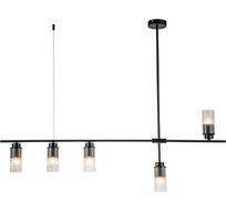 Потолочная люстра на штанге Escada 2100/5P Black_ESC