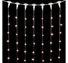 Гирлянда LTC Занавес с Колпачком 2 x 3 м Экстра Тепло-Белый 220В, 600 LED PCL602CAP-10-2EWW