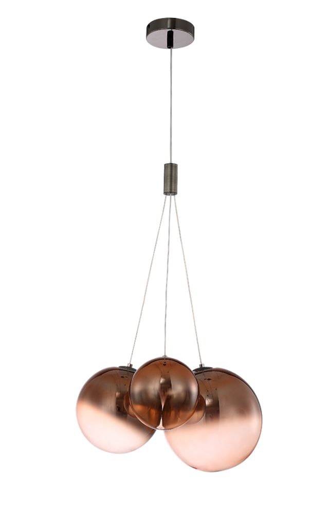 Подвесной светильник Crystallux ELCHE ELCHE SP3 COPPER_CR