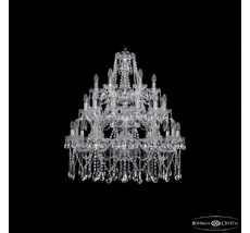 Хрустальная люстра Bohemia Ivele Crystal 1413/12+12+6/300/3d Ni_BI