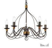 Подвесная люстра Ideallux CORTE SP5 RUGGINE_IL