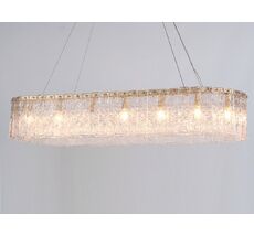 Подвесная люстра NewPort 10820/120 brass oval_NP