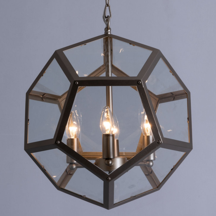 Подвесная люстра Divinare POLIEDRO 2026/19 SP-4_DI
