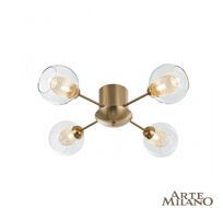 Потолочная люстра Arte Milano Neapolis 272880/4 GD