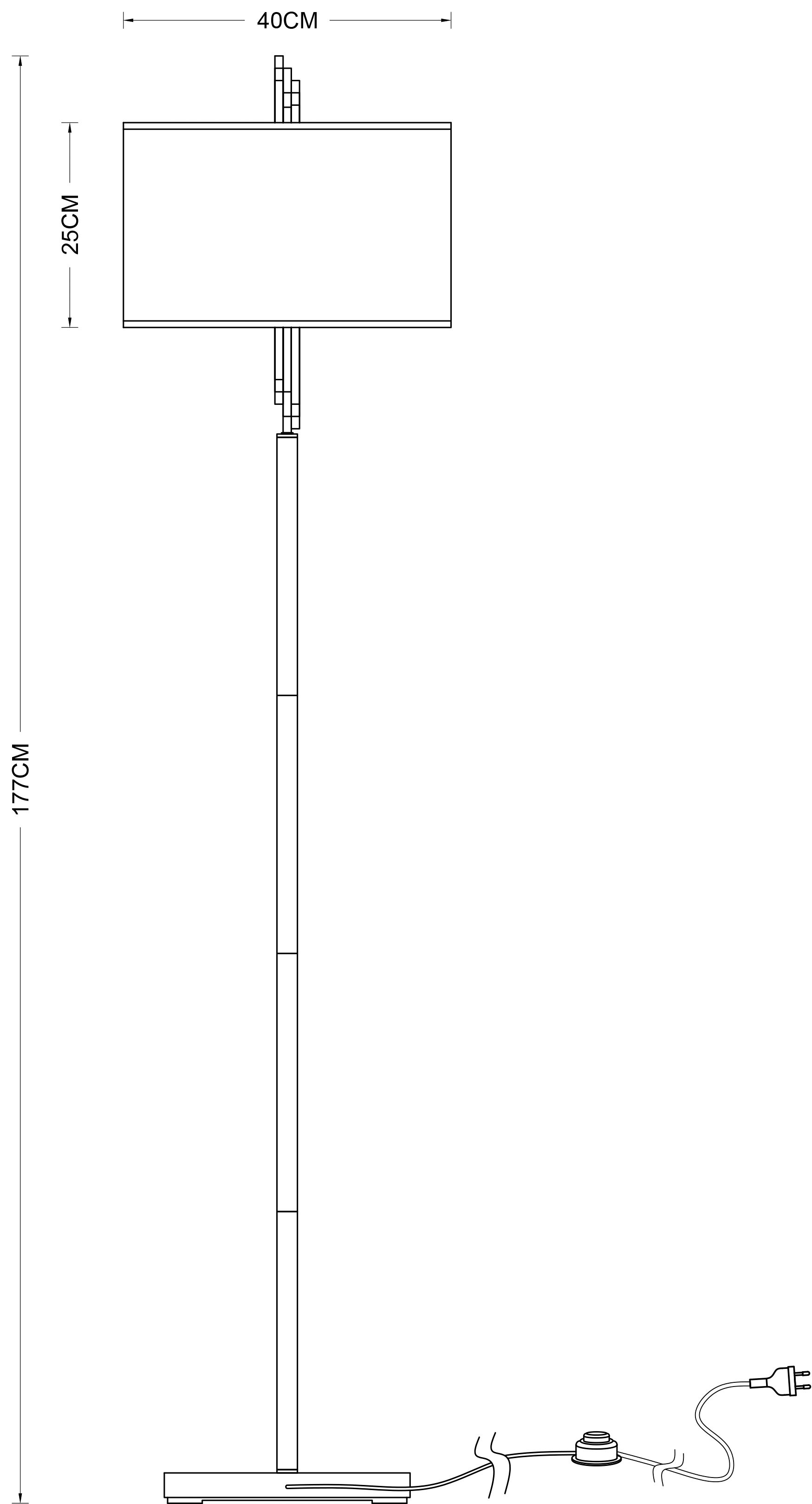 Торшер ArteLamp JULIETTA A5037PN-2CC