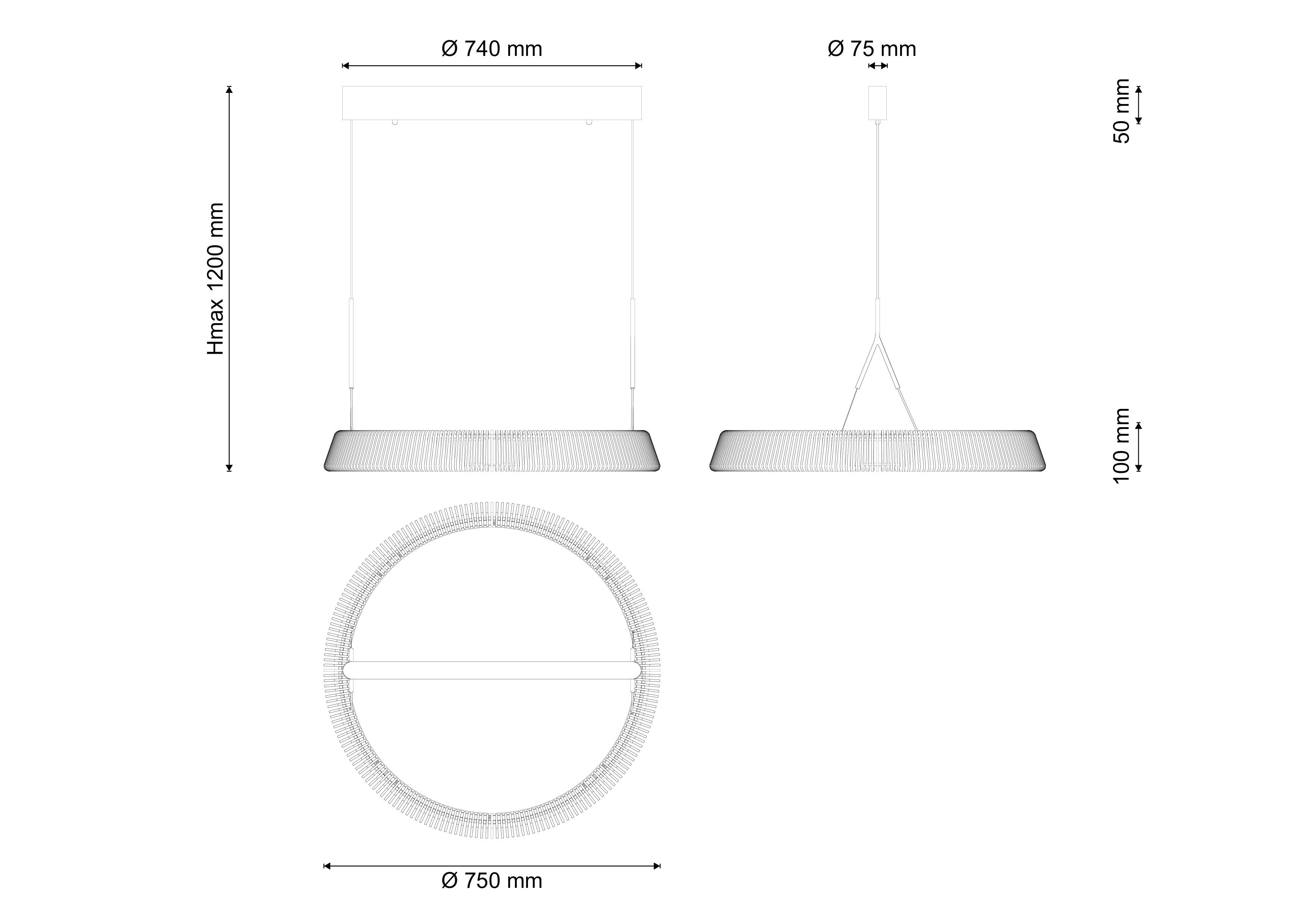 Подвесная люстра Lucia Tucci MODENA MODENA 1922.1 LED