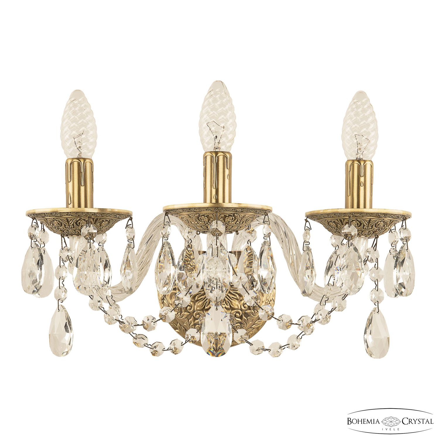 

Бра Bohemia Ivele Crystal 16202B/3/141 FP, 16202B/3/141 FP