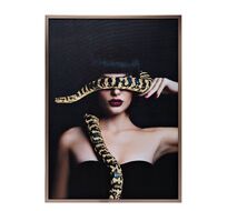 Холст Девушка со змеей Garda Decor 89VOR-GIRL/SNAKE-1