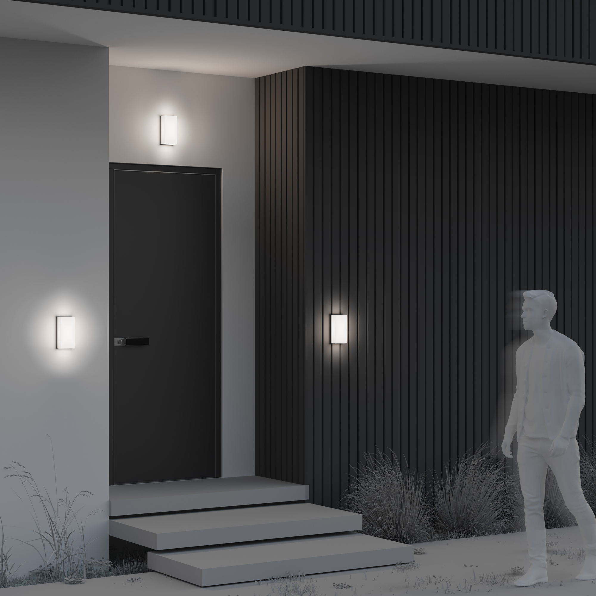 Уличный настенный светильник Maytoni Badd O454WL-L10GF3K_MY