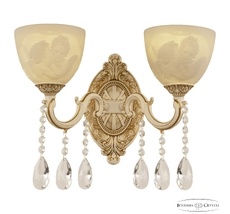 Настенный светильник Bohemia Ivele AL7801B10/2/175 A WMG P1 U Angel_BI