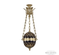 Подвесной светильник Bohemia Ivele 71000P/20 G Amber-Blue/H-1I Y8_BI