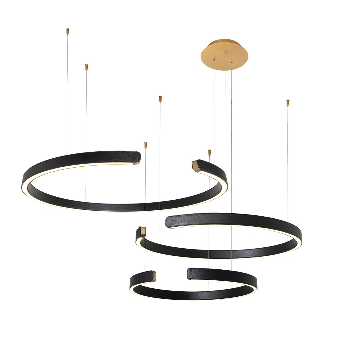Подвесной светильник Loft IT Ring 10025/3 Black_LF