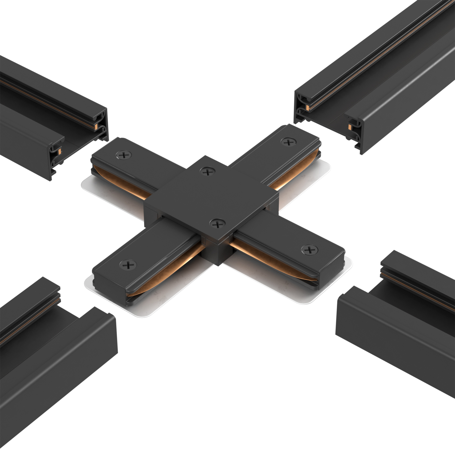 Соединитель X-образный (однофазный) Crystallux CLT 0.211 09 BL_CR