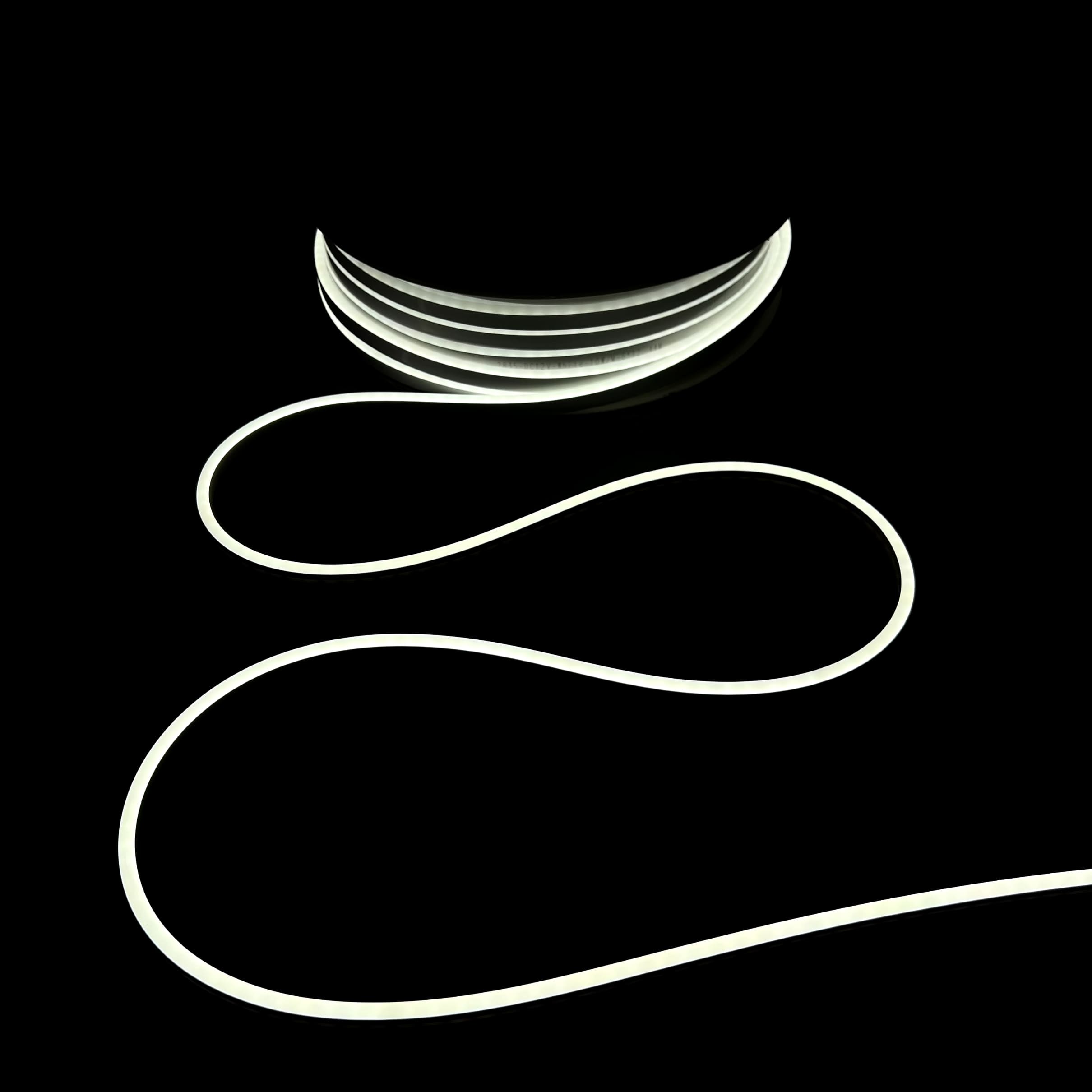 Односторонний Гибкий Неон 6х12мм Белый 12В, IP65 LTC FR-23522 FR-23522