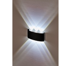 Настенный светильник влагозащищенный светодиодный IL.0014.0001-6 BK Imex IL.0014.0001-6 BK_IM