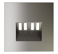 Накладка для розетки Voltum акустической 4-местной S70 VLS001504